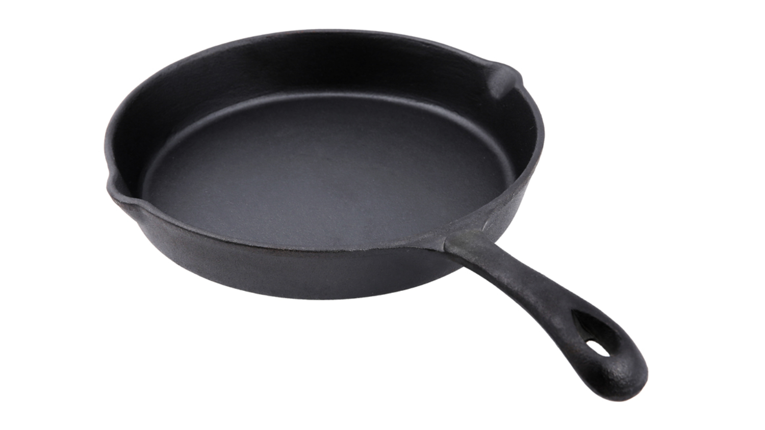 Gourmet Kitchen Pre-Seasoned Cast Iron Skillet 26cm