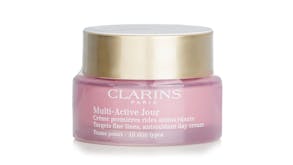 Clarins Multi-Active Day Targets Fine Lines Antioxidant Day Cream - For All Skin Types - 50ml/1.6oz