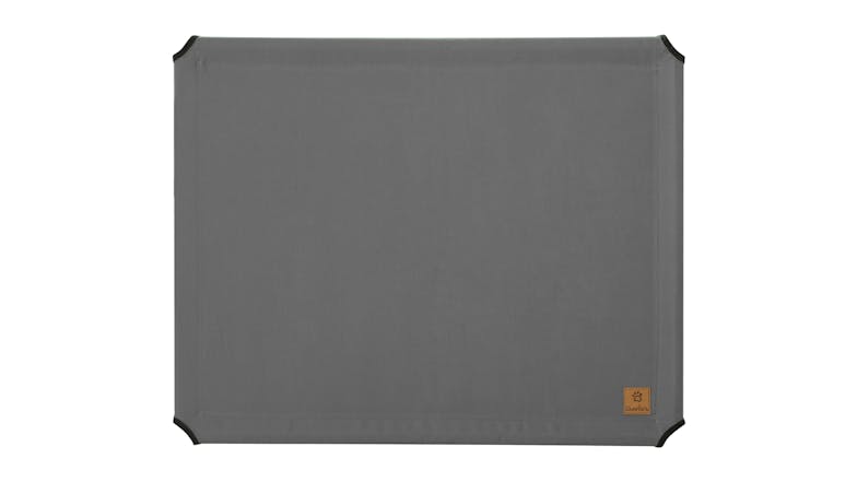 Charlie's Elevated Hammock Pet Bed Replacement Cover Large - Grey