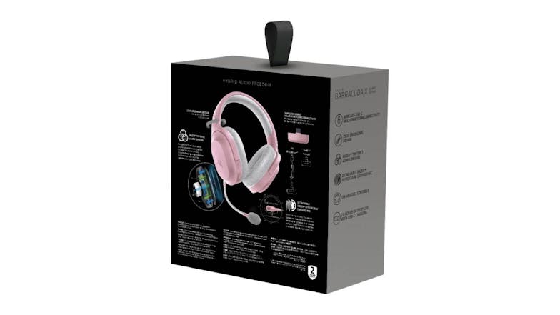 Razer Barracuda X Multi-Platform Gaming & Mobile Headset - Quartz Pink