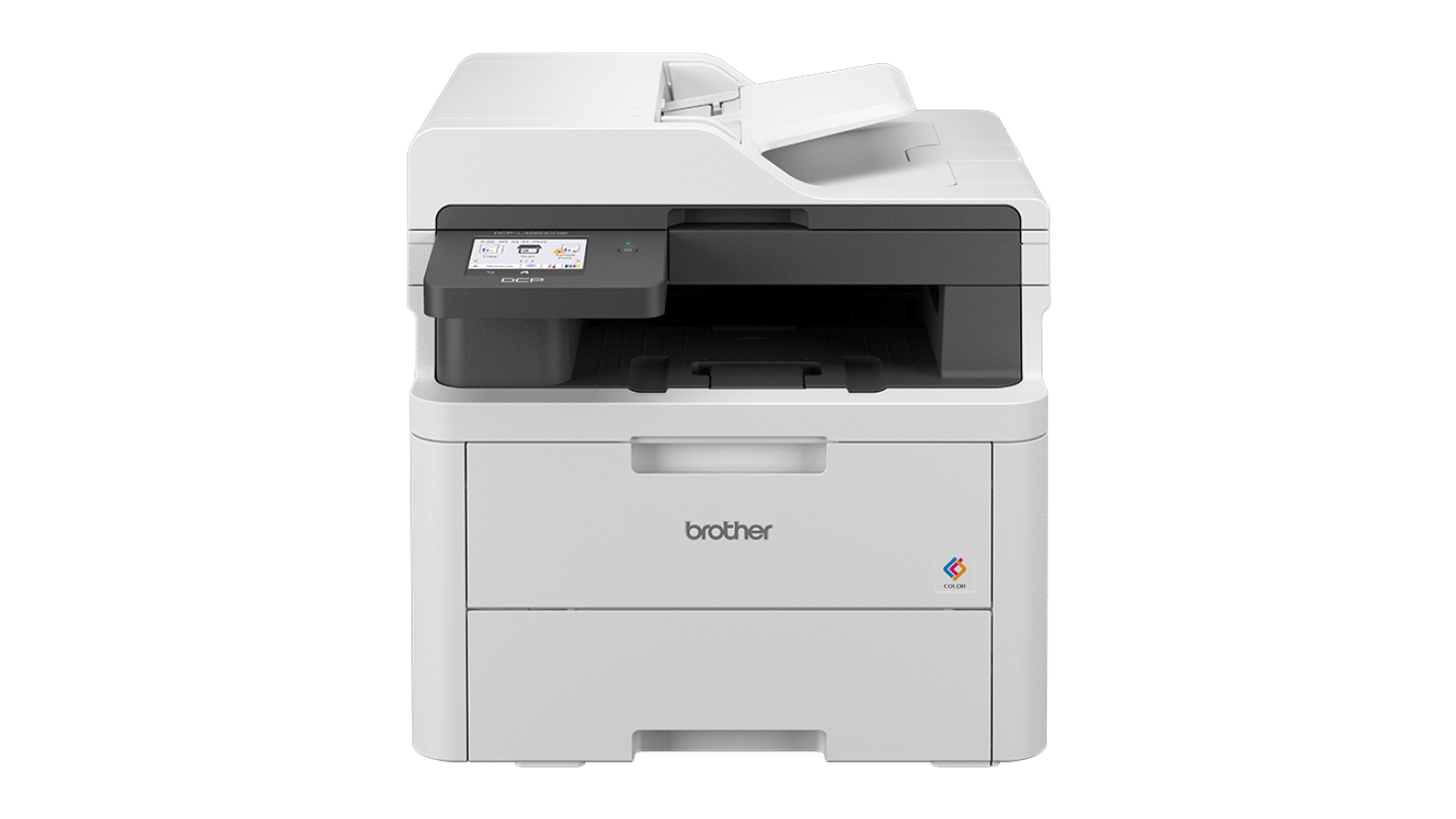 Brother DCP-L3560CDW A4 Colour All-in-One Laser Printer - White