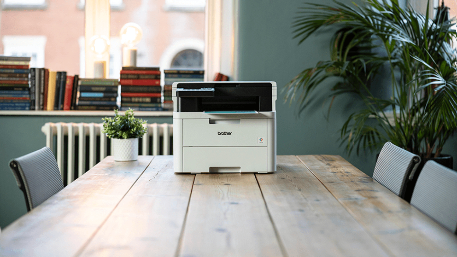 Brother DCP-L3560CDW A4 Colour All-in-One Laser Printer - White