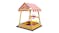 TSB Living Wooden Sandpit with Canopy - Boat Theme