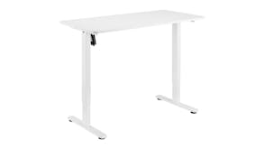 TSB Living Height Adjustable Desk - White