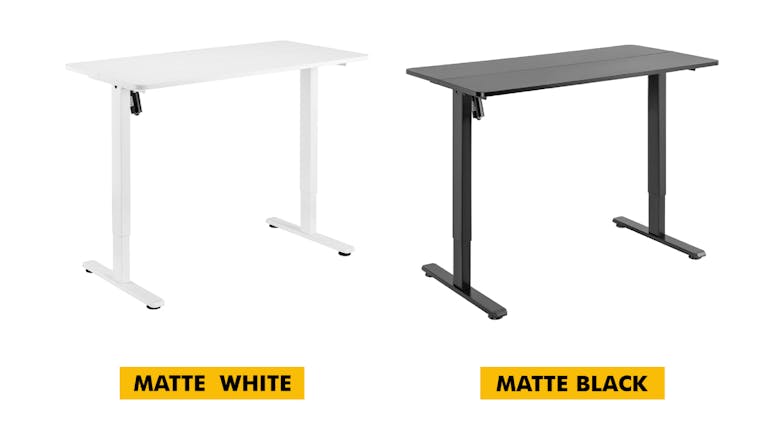 TSB Living Height Adjustable Desk - White