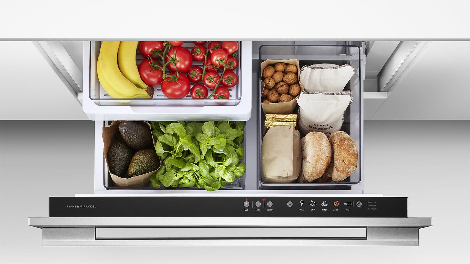 Fisher & Paykel 104L Integrated Fridge or Freezer Drawer - Panel Ready (Series 9/RB90S64MKIW1)