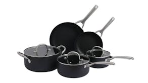 Meteore Non-Stick Cookware Set 5pcs. - Matte Black