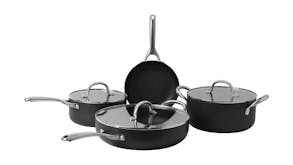Meteore Non-Stick Cookware Set 4pcs. - Matte Black