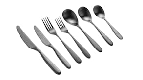 Nouveau Cutlery Set 42pcs. - Matte Black