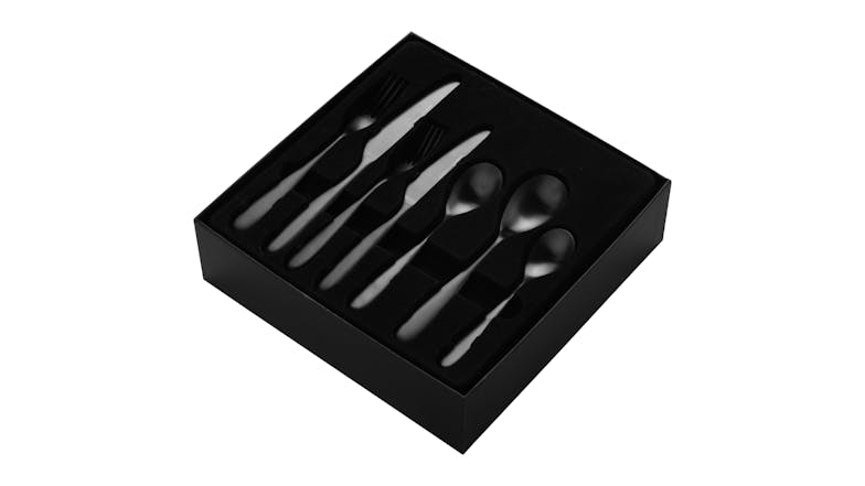 Nouveau Cutlery Set 42pcs. - Matte Black