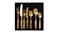 Nouveau Cutlery Set 42pcs. - Matte Gold