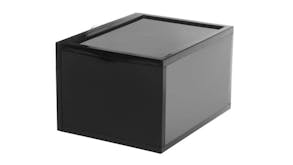 Sherwood Stacking Shoe Side Display Box 6pcs. - Black