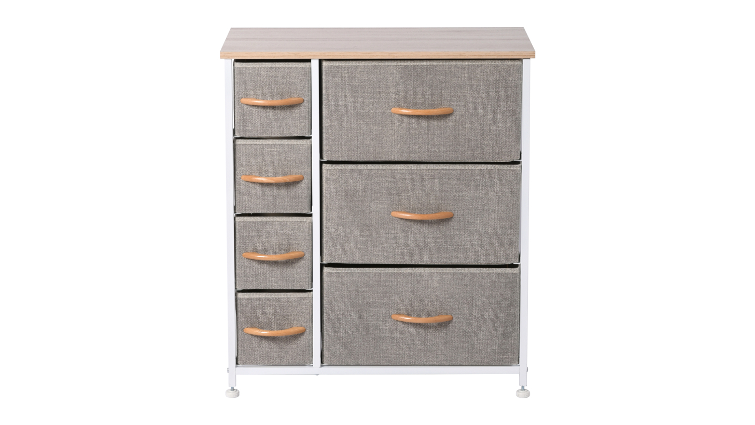 Sherwood Luna 7 Drawer Linen Dresser - Cream