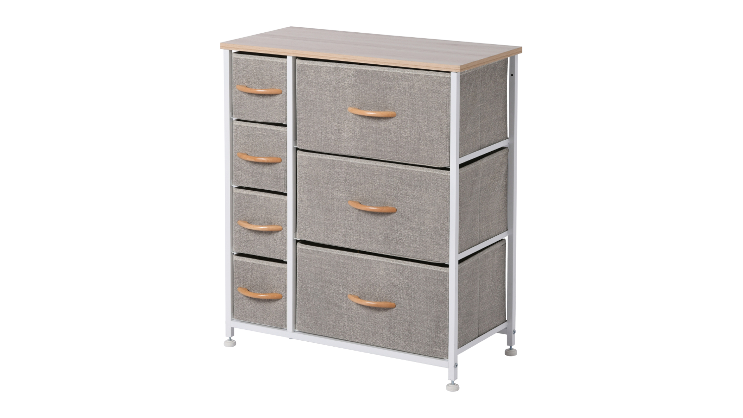 Sherwood Luna 7 Drawer Linen Dresser - Cream