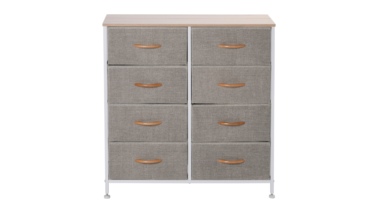 Sherwood Luna 8 Drawer Linen Dresser - Cream