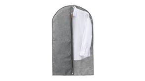 Keep your clothes pristine and organised with the TAKARA Tiora Closet Storage Garment Bag 60 x 100cm. This cover features an opening where you can insert your hanger through and store your clothing seamlessly. Now you can shield your outfits from dust and dirt and maximise your closet space! Key Features Organise Your Closet: Keep your closet and wardrobe free of clutter with these garment bags from Takara. It features an opening to place your hanger through to be hung in your closet. Dust and Dirt Cover: Keep your precious garments safe from everyday dust and dirt. Lightweight and Foldable: Garment bags protect your clothes while travelling, keeping them clean and ready to wear upon arrival.