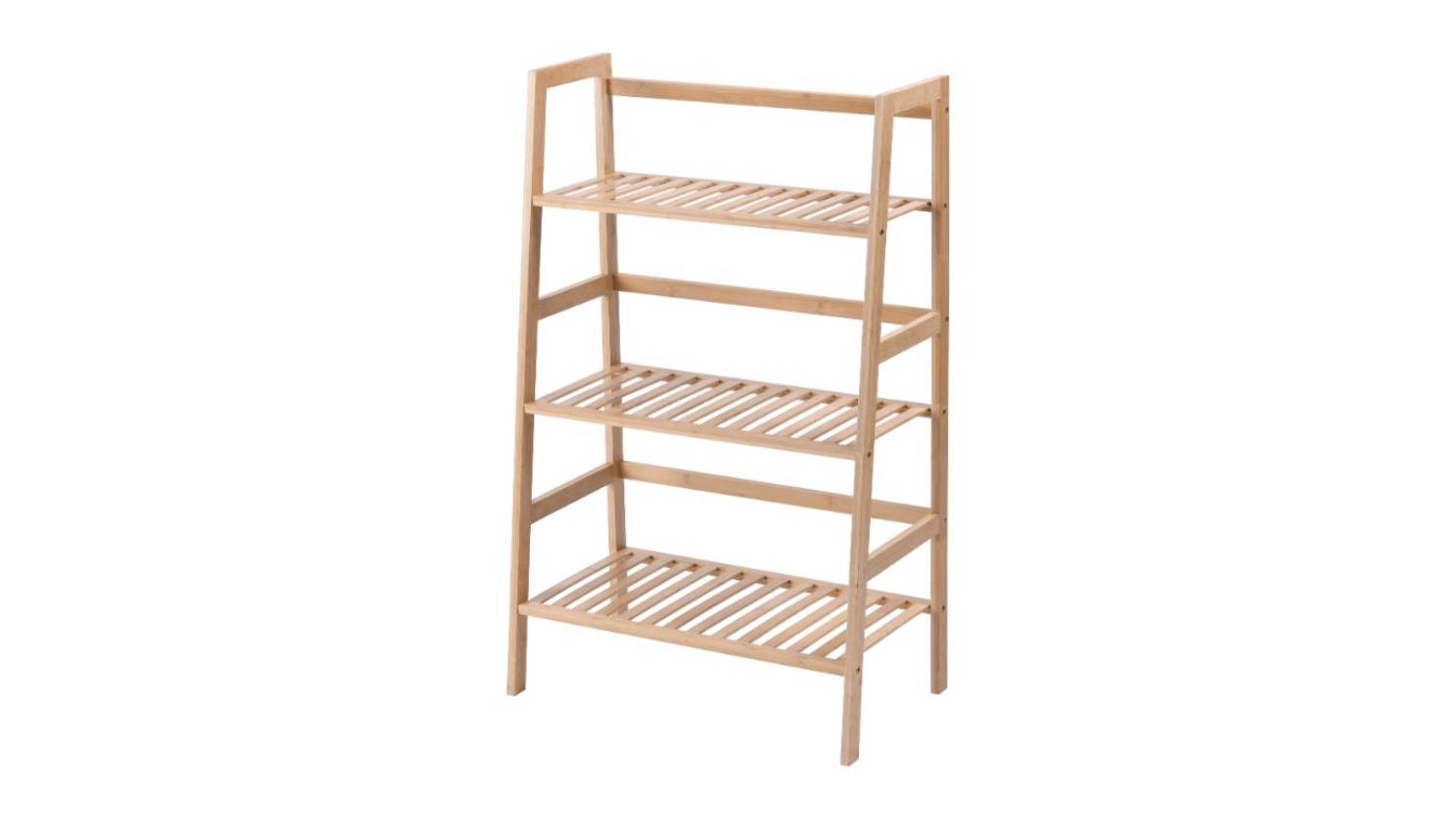 TAKARA Kusa 3 Tier Bamboo Ladder Shelf Harvey Norman New Zealand