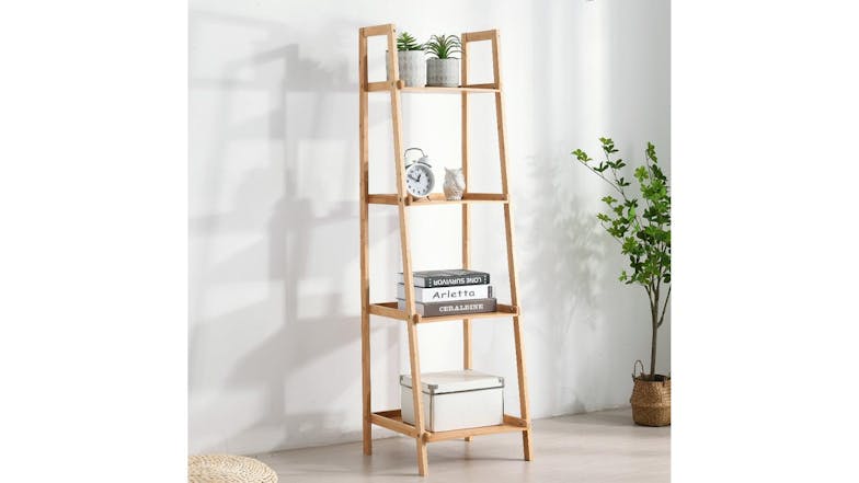 TAKARA Kusa 5 Tier Bamboo Ladder Shelf