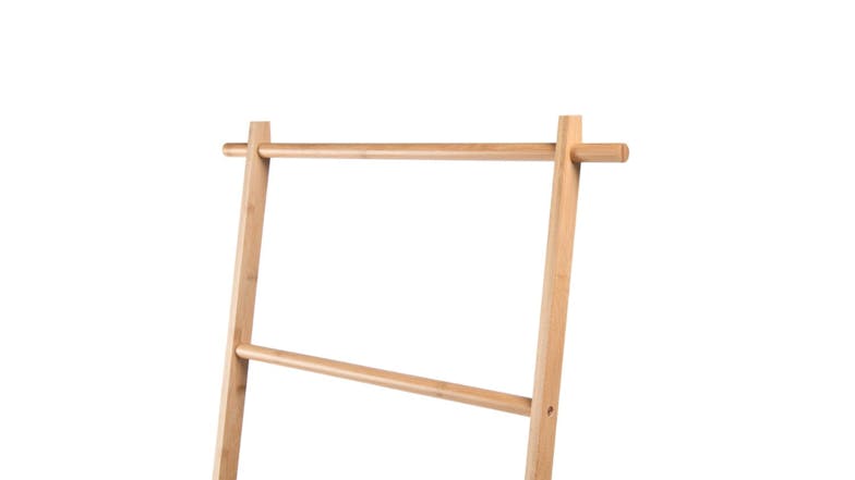 TAKARA Kusa 3 Tier Bamboo Ladder Shelf & Towel Rail