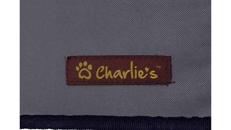 Charlie's High Wall Hammock Pet Bed Large - Grey