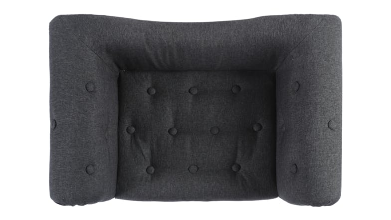 Charlie's Luxe Pet Sofa - Charcoal