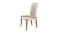 Sherwood Faux Suede Dining Chair Cover 6pcs. - Cream