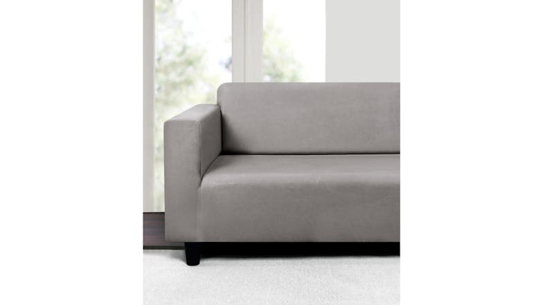 Sherwood Faux Suede 2 Seater Couch Cover