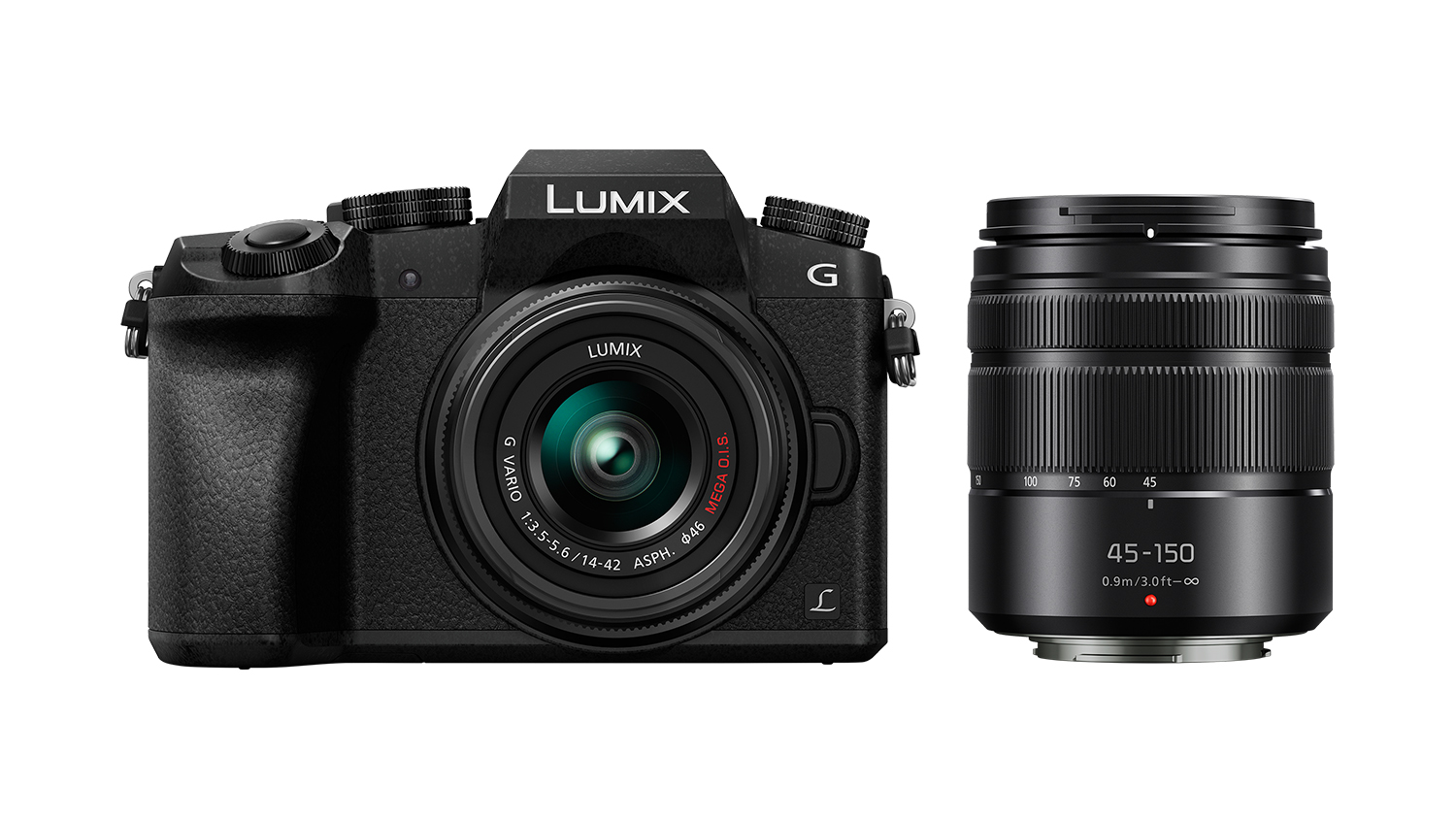 Panasonic Lumix G7 Mirrorless Camera with Lumix G Vario 14-42mm f