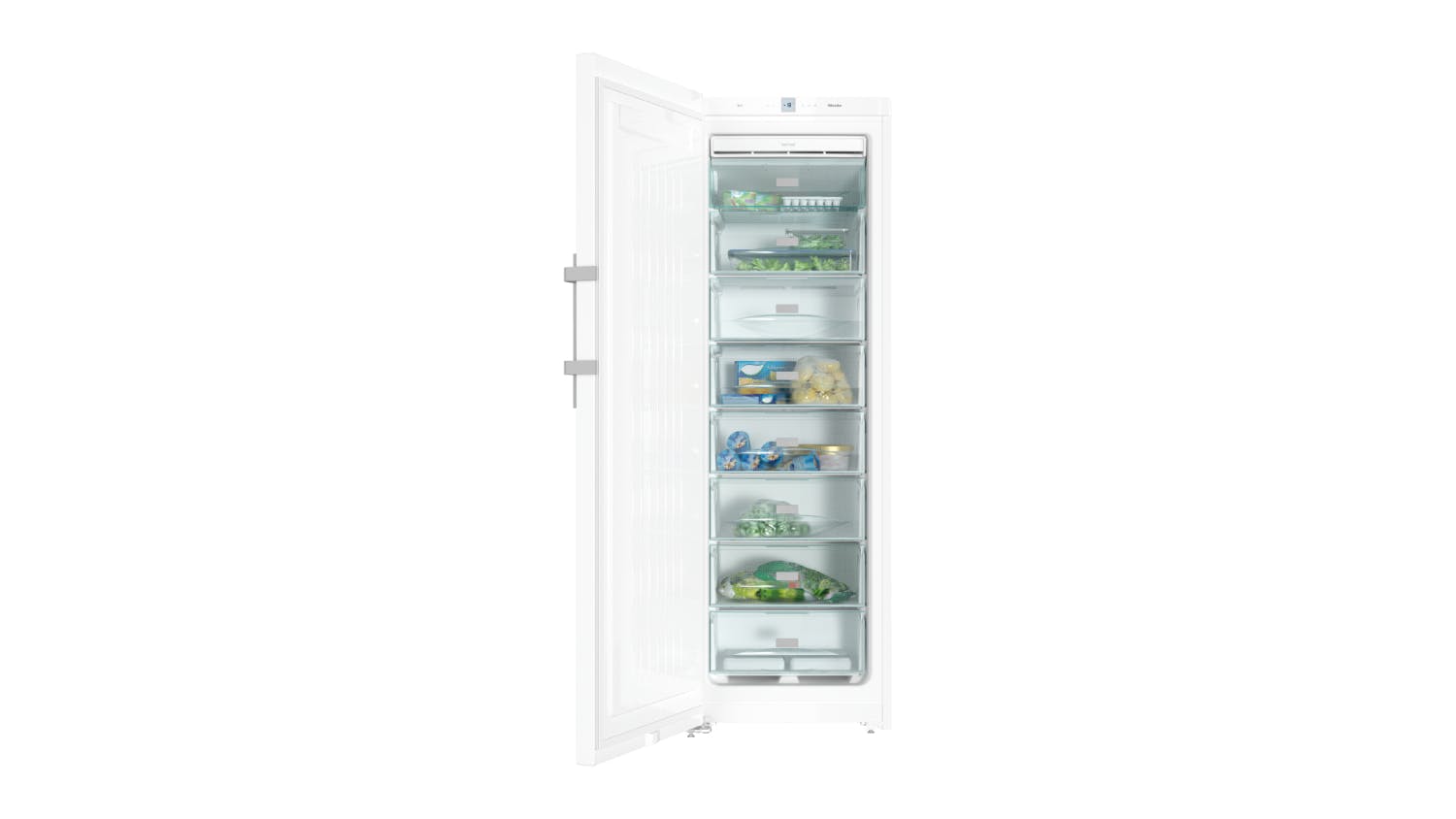 Miele 253L Single Door Vertical Freezer - White (FN 28262 WS/11072600)