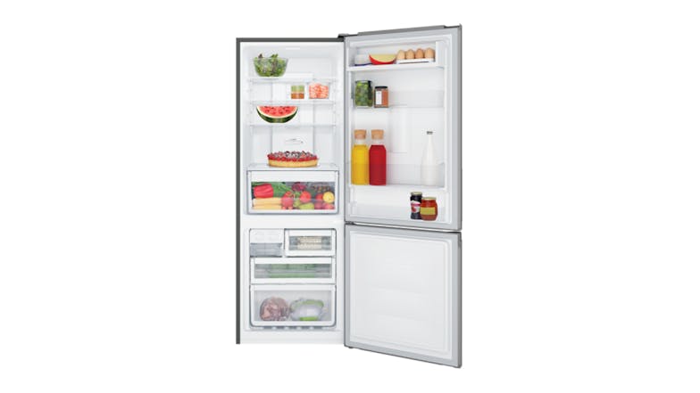 Westinghouse 308L Bottom Mount Fridge Freezer - Arctic Silver (WBB3100AK-X)