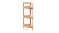 TAKARA Okin 3 Tier Bamboo Corner Shelf