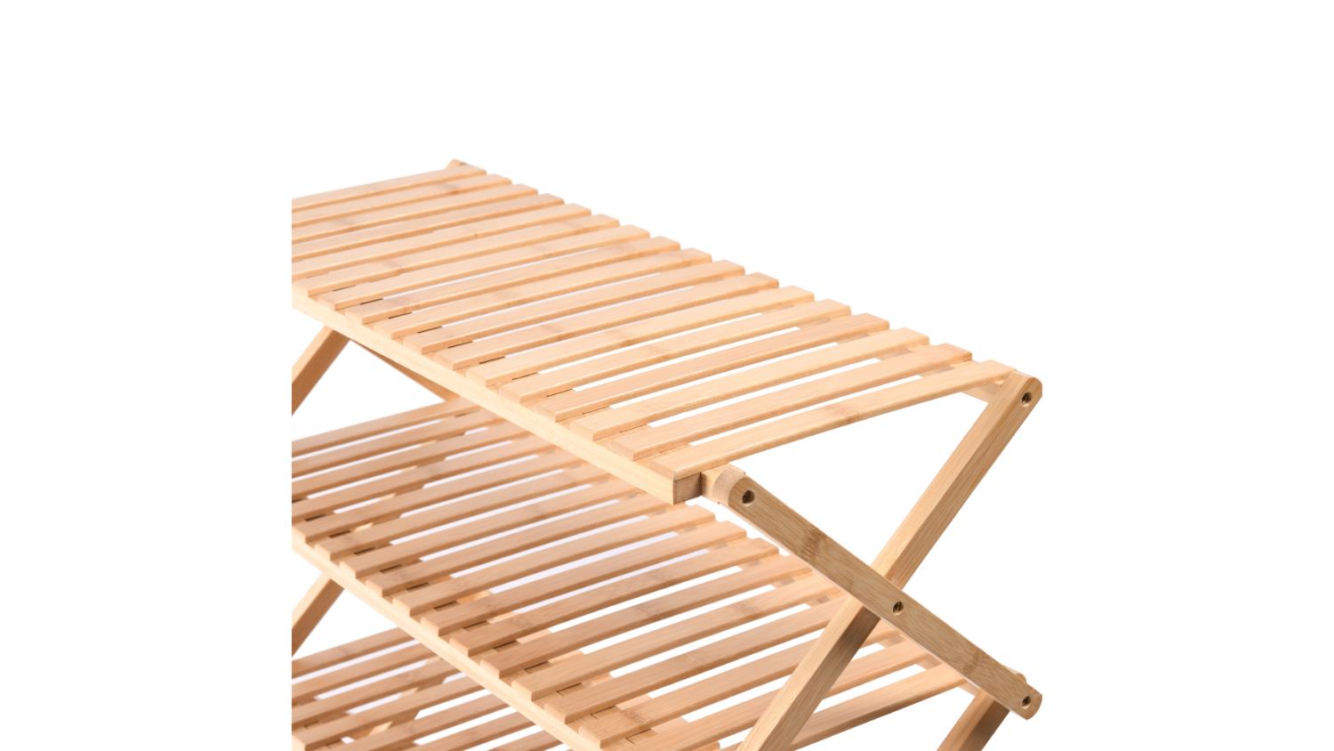 Sherwood Vivonne 6 Tier Bamboo Shoe Rack
