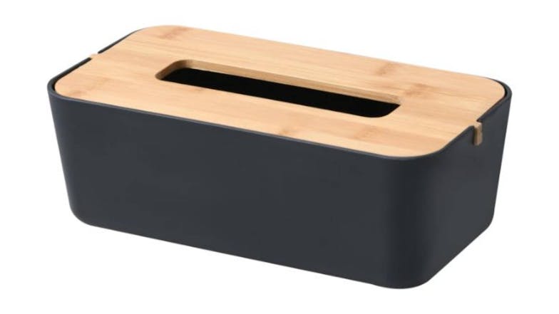 TAKARA Bamboo Tissue Box Large - Black