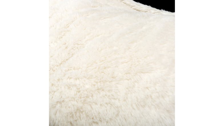 Charlie's Teddy Fleece Ultra-Soft Memory Foam Pet Sofa Small - Dove Grey