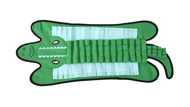 Charlie's Pet Enrichment Snuffle Mat - Crocodile Rug