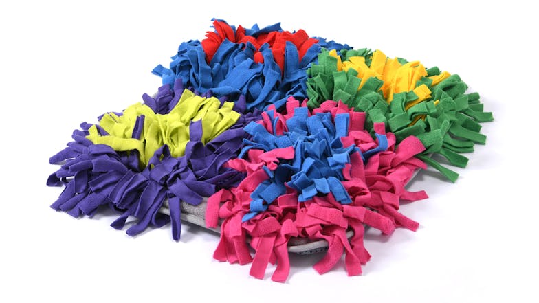 Charlie's Snoofy Pet Enrichment Square Snuffle Mat - Multicoloured