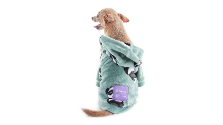 Uggo Wear Sherpa Fleece Pet Hoodie Extra Small - Sage Pand-UH!