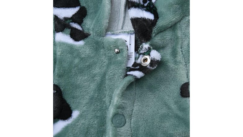 Uggo Wear Sherpa Fleece Pet Hoodie Extra Small - Sage Pand-UH!