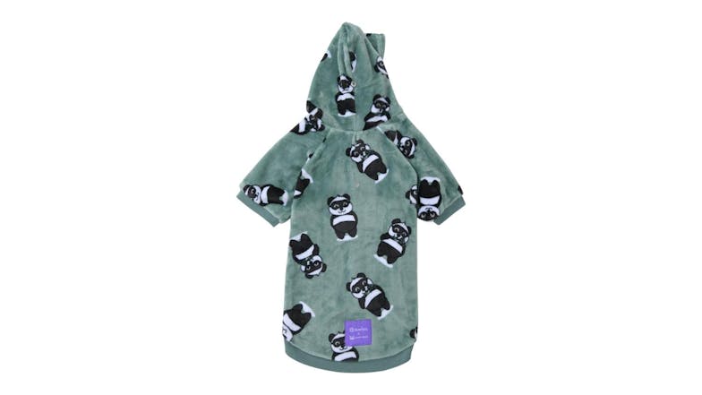 Uggo Wear Sherpa Fleece Pet Hoodie Small - Sage Pand-UH!