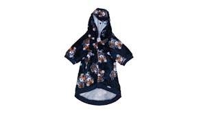 Uggo Wear Sherpa Fleece Pet Hoodie Extra Small - Navy Tig-AWR