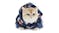 Uggo Wear Sherpa Fleece Pet Hoodie Extra Small - Navy Tig-AWR