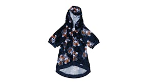 Uggo Wear Sherpa Fleece Pet Hoodie Small - Navy Tig-AWR