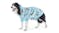 Uggo Wear Sherpa Fleece Pet Hoodie Extra Medium - Teal Wassap'B