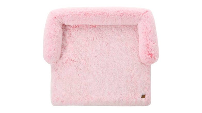 Charlie's Faux Fur Sofa Protector Ex-Ex Large - Pink Ombre