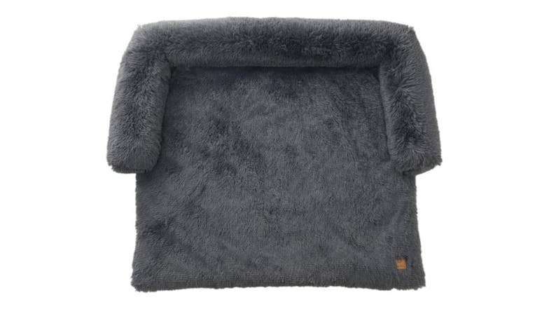 Charlie's Faux Fur Sofa Protector Ex-Ex Large - Charcoal