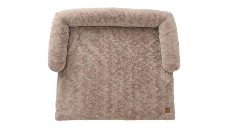 Charlie's Faux Fur Sofa Protector Ex-Ex Large - Beige