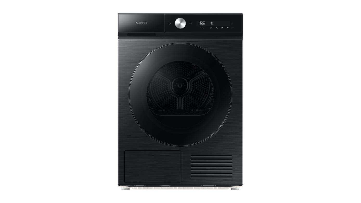 Samsung 9kg Heat Pump Condenser Dryer with 19 Programs - Black Caviar (Bespoke AI/DV90BB9440GBSA)