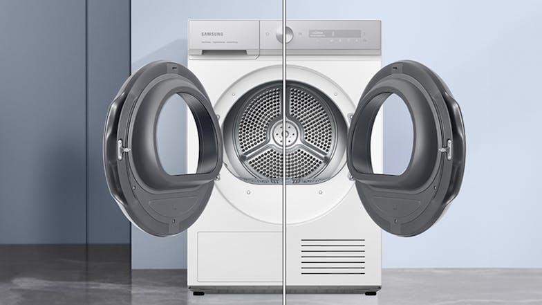 Samsung 9kg 19 Program Heat Pump Condenser Dryer - Black Caviar (Bespoke/DV90BB9440GBSA)