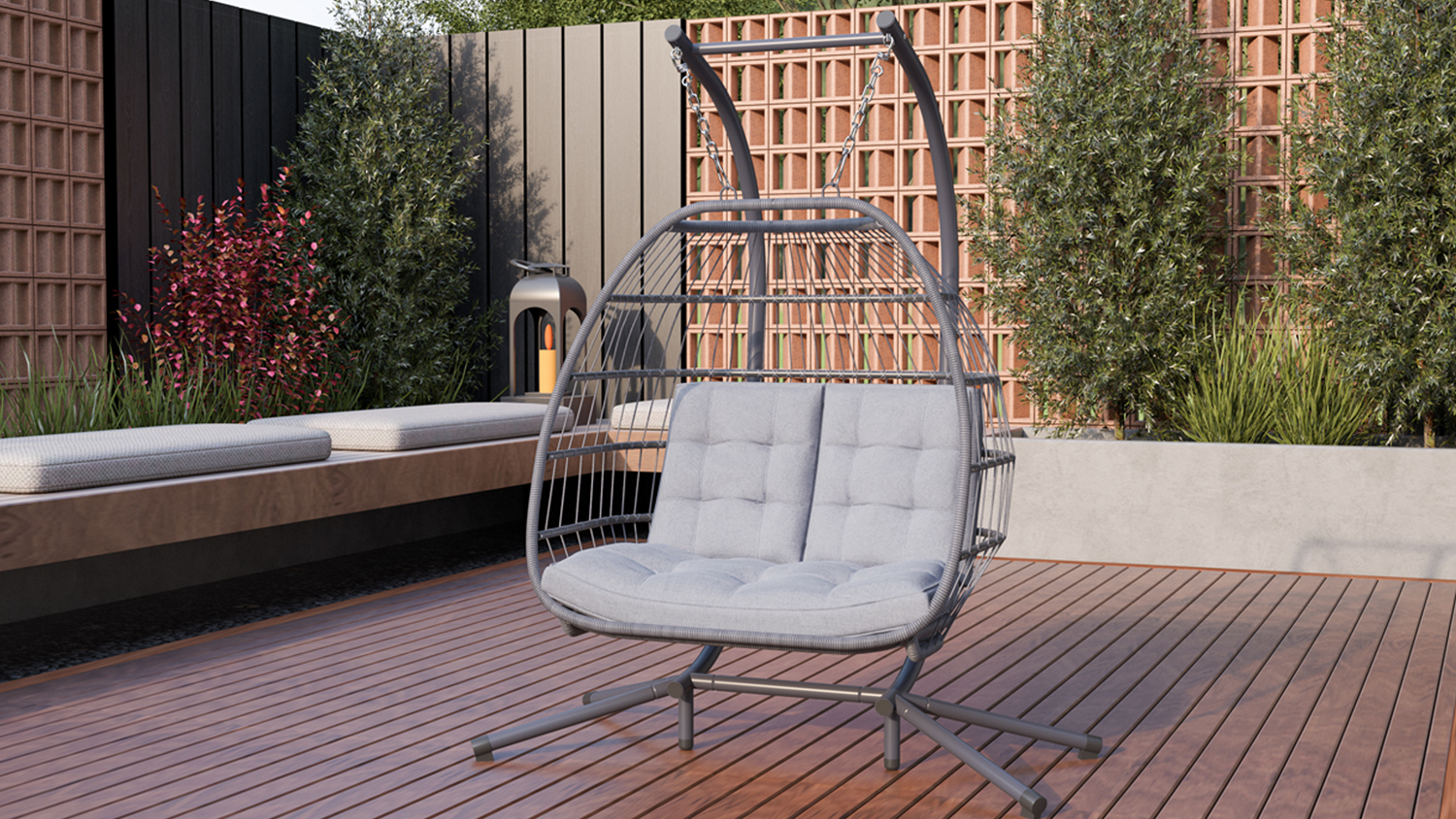 Maui Double Egg Chair