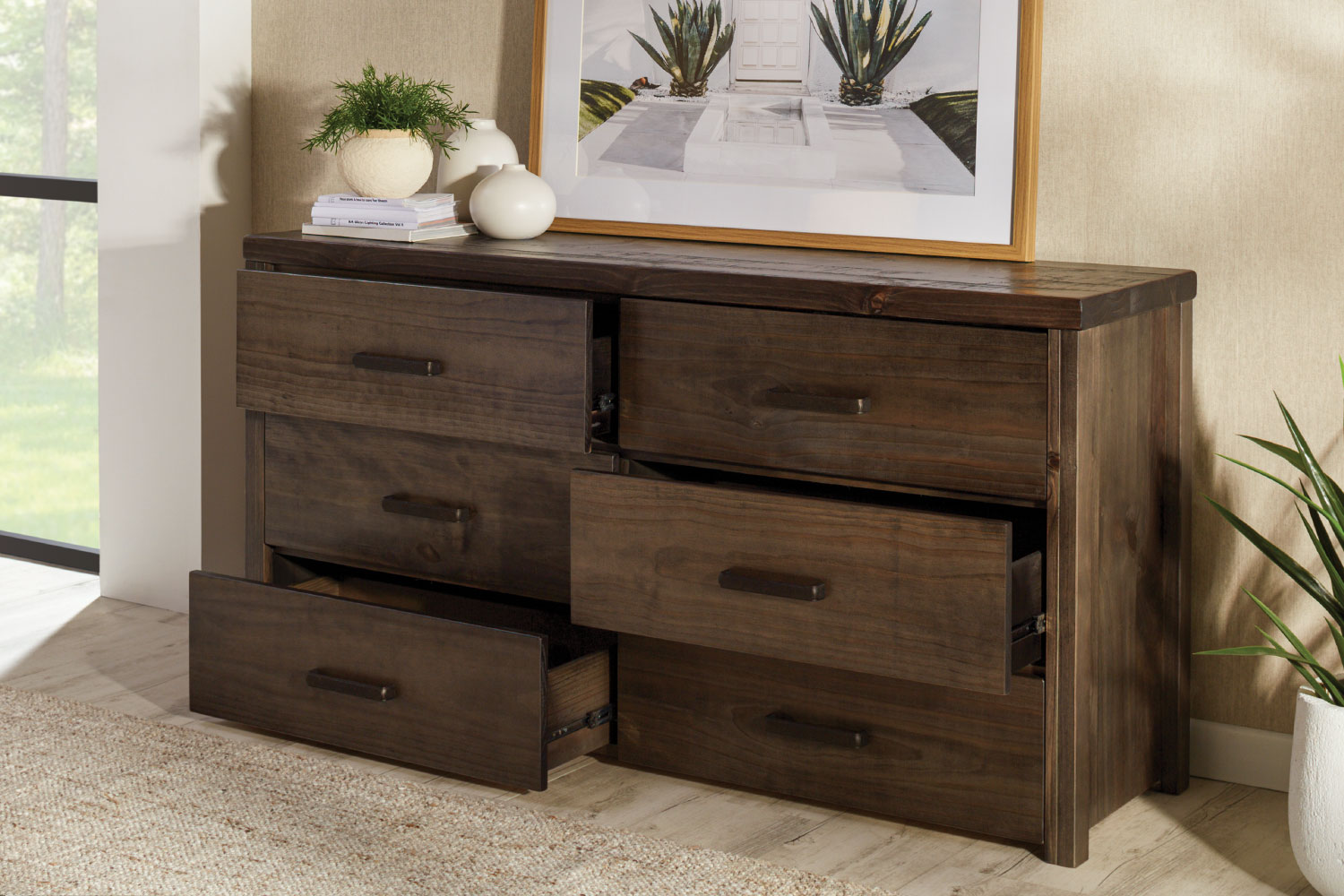 Alto 6 Drawer Lowboy